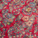 Antique 10'1 x 19'6 Hand Knotted Iranian Sarouk Wool Rug - Image 4