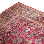 Antique 10'1 x 19'6 Hand Knotted Iranian Sarouk Wool Rug