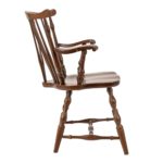 PENNSYLVANIA HOUSE Cherry Dining Table with 6 Chairs and 2-10” Leaves - Image 11