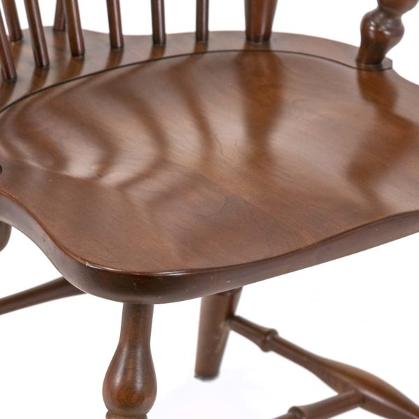 PENNSYLVANIA HOUSE Cherry Dining Table with 6 Chairs and 2-10” Leaves - Image 9