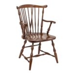 PENNSYLVANIA HOUSE Cherry Dining Table with 6 Chairs and 2-10” Leaves - Image 10