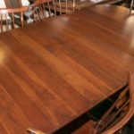 PENNSYLVANIA HOUSE Cherry Dining Table with 6 Chairs and 2-10” Leaves - Image 4