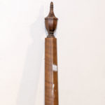 Vintage HENKEL HARRIS King Size Cherry Pencil Post Bed with Finials - Image 7