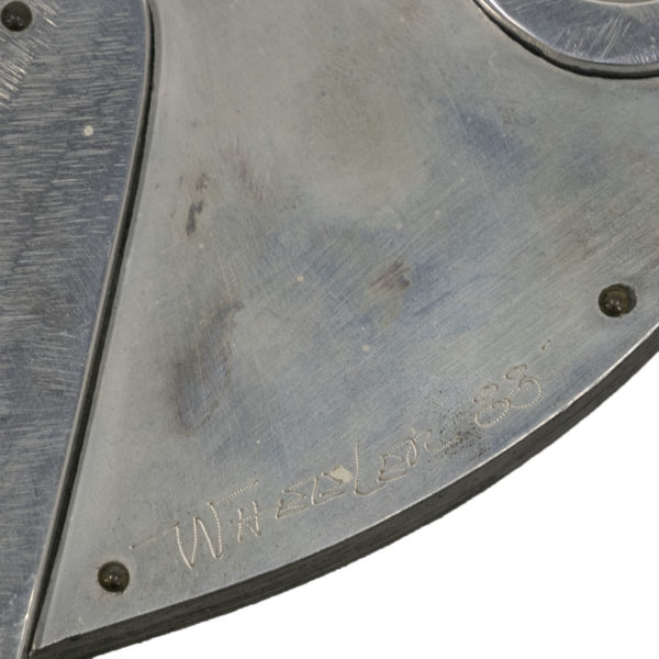 THOM "TEX" WHEELER Stainless Steel Heart Sculpture - Image 5
