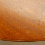 Vintage 42” KNOLL SAARINEN Walnut Tulip Table - Image 3