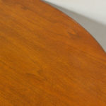 Vintage 42” KNOLL SAARINEN Walnut Tulip Table - Image 2