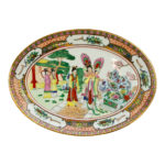 92 Piece Chinese Hand Painted Dinnerware - Image 7