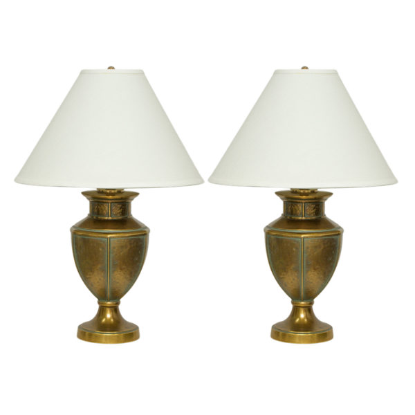 Pair of Urn Shaped Table Lamps - Image 1