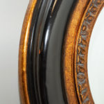 55” Ornate Black and Gold Framed Decorative Mirror - Image 4