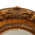 55” Ornate Black and Gold Framed Decorative Mirror - Image 3