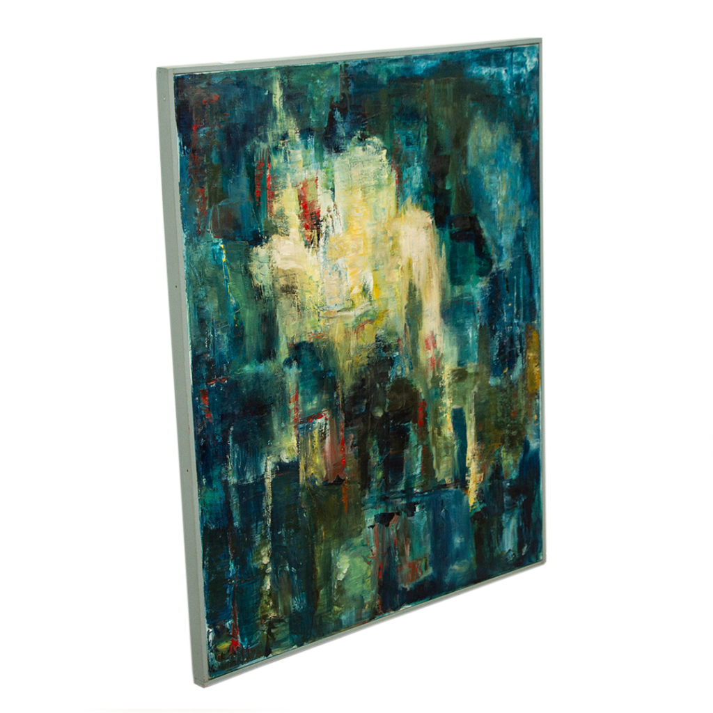 Original Unsigned Abstract Acrylic Painting on Canvas | Grandview ...