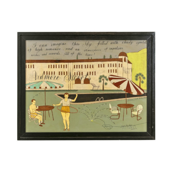 HARRY UNDERWOOD Original Mixed Media on Board - Signed - Image 1