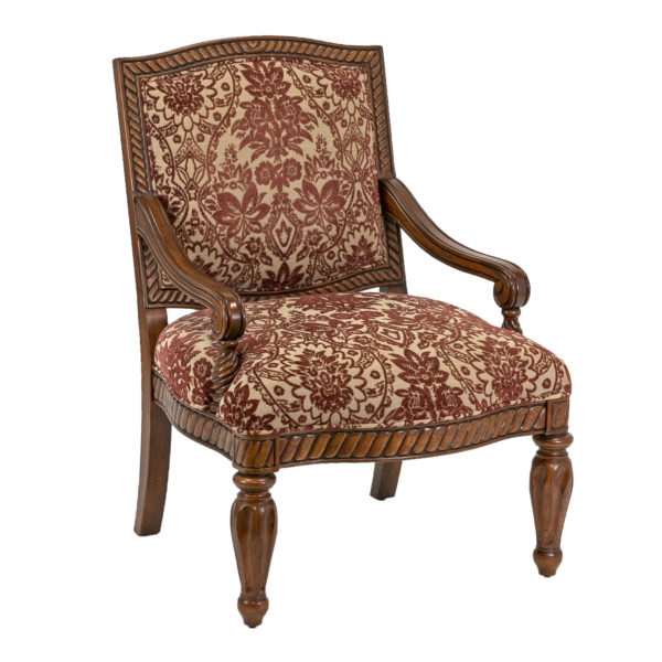 THE GREAT INDOORS Wood Frame Armchair - Image 1