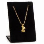 Diamond Pendant Necklace in 14 Karat Gold - Image 3