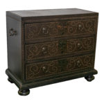 TOMMY BAHAMA Leather Wrapped Three Drawer Chest