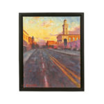 KATHY BATES “My Town, Chillicothe, OH” Original Oil on Canvas