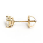 Pair of 0.90 Total Carat Diamond Stud Earrings - Image 2