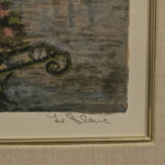 LE BLANC Parisian Street Scene Signed and Numbered Lithograph - Image 3