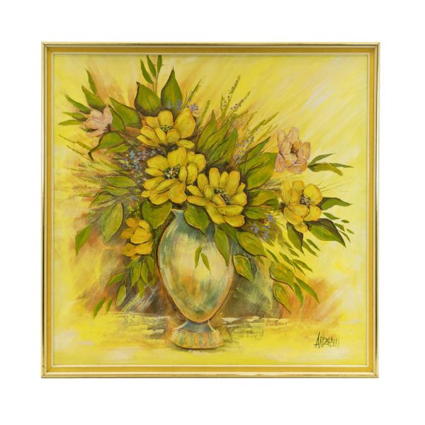 Original Oil on Canvas Circa 1960s - Image 1