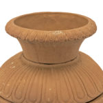HENRI STUDIO 3 Piece Terracotta Urn with Figures - Image 3