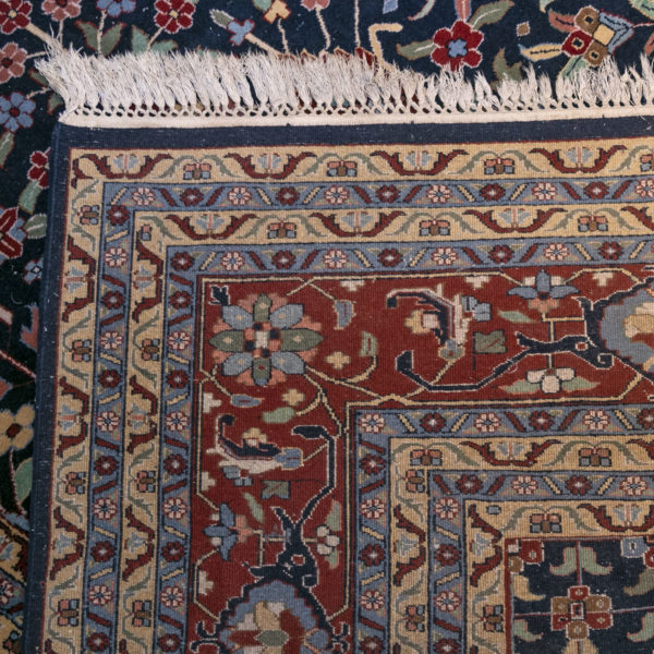 10’x 14’5” Hand Woven Oriental Wool Rug - Image 7
