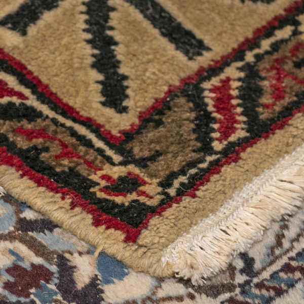 5’9”x 9’9” Hand Knotted Indo Persian Rug - Image 5