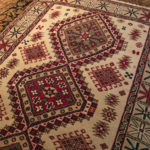 5’9”x 9’9” Hand Knotted Indo Persian Rug - Image 2