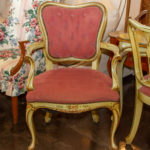 UNION NATIONAL FURNITURE Painted French Country Dining Set - Image 2