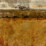 MICHELLE Y WILLIAMS Original Oil on Canvas with Museum Light “Raw Abstraction” - Image 2