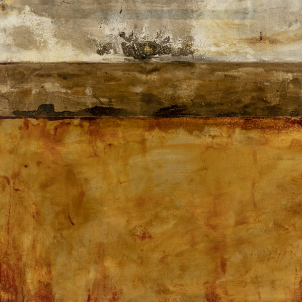 MICHELLE Y WILLIAMS Original Oil on Canvas with Museum Light “Raw Abstraction” - Image 2