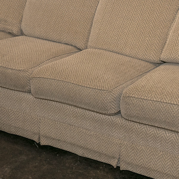 SMITH BROTHERS OF BERNE Sectional in Textured Natural Upholstery - Image 3