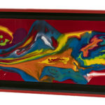 MAC WORTHINGTON Original Painting on Metal “LA Graffiti” - Signed - Image 2