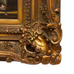 Small Floral Still Life in Ornate Gold Frame - Signed - Image 3
