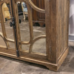 ELM AND IRON Reclaimed Wood and Mirror Credenza - Image 6