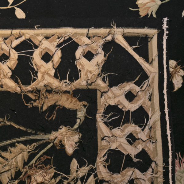 10’4”x13’9” Hand Woven Aubusson Rug - Image 5