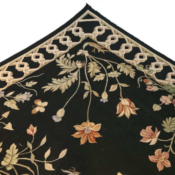 10’4”x13’9” Hand Woven Aubusson Rug - Image 1