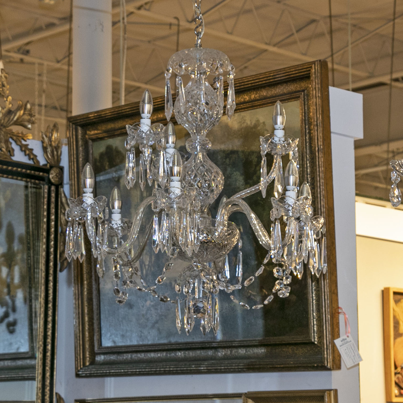 WATERFORD Crystal Cranmore 9 Light Chandelier | Grandview Mercantile