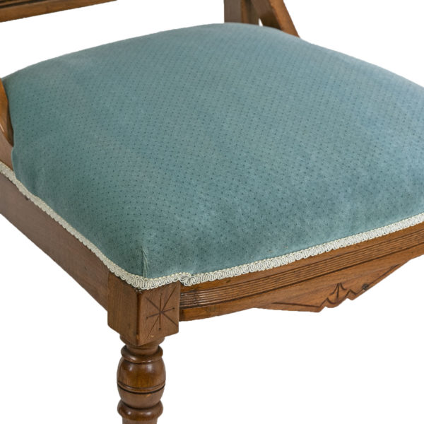 Pair of Eastlake Victorian Parlor Chairs - Image 4