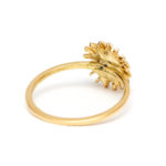 Vintage Pink 0.3 Carat Diamond Ring in 18 Karat Gold - Image 4