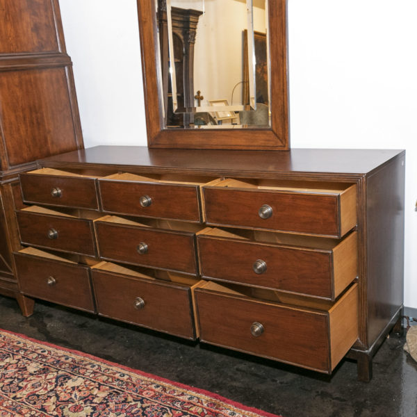 BERNHARDT Nine Drawer Dresser with Mirror - Image 3