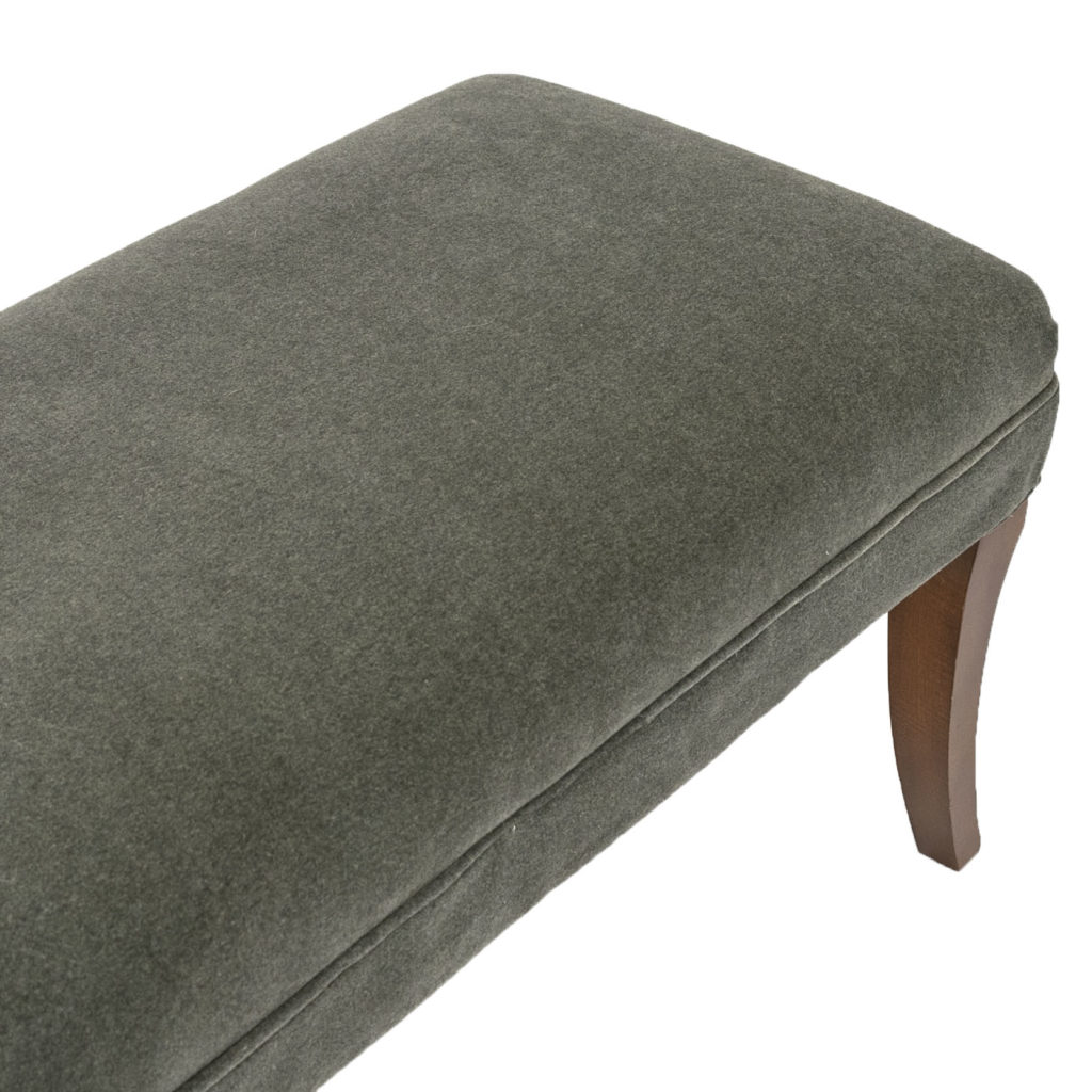 ETHAN ALLEN Bench Reupholstered In Grey Velvet Grandview Mercantile   ZKTW 113 4 1024x1024 