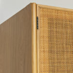 Vintage THOMASVILLE Three Section Wall Cabinet - Image 8