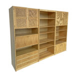 Vintage THOMASVILLE Three Section Wall Cabinet