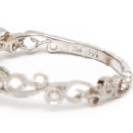 1 Carat Sapphire and Diamond Ring in 14 Karat White Gold - Image 5