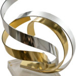 DAN MURPHY Metal Ribbon Sculpture - Image 3
