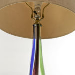 Pair of LUMINIERE Mid Century Art Glass Table Lamps - Image 6