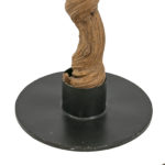 7.5' Twisted Wood Branch with Black Metal Stand - Image 3