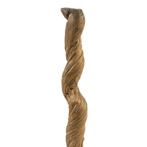 7.5' Twisted Wood Branch with Black Metal Stand - Image 2