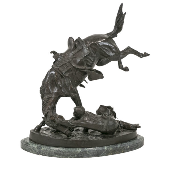 After FREDERIC REMINGTON “The Wicked Pony” Bronze Sculpture - Image 1