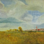 Original Painting of a Bucolic Landscape - Signed - Image 2